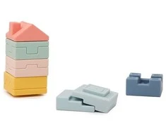 Miniland Zabawki Edukacyjne Miękkie klocki muzikinis centras - Adorable moments