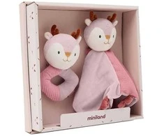 Miniland Baby Sea Sensoryczny komplektas prezentowy Baby deer - Adorable moments