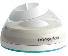 Nanobébé maitinimo buteliukai kūdikiams, 150 ml, 3 vnt., pilkas