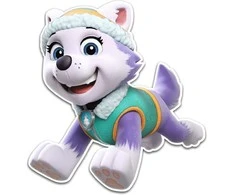 Nickelodeon Dvisluoksnė sienų dekoracija Paw Patrol / Šuničių Patrulis - Everestas