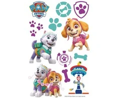 Nickelodeon Dekoracje Dekoracje ścienne Psi Patrol, aranżacja - Skye, Everest / WINYL