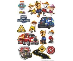 Nickelodeon Dekoracje Dekoracje ścienne Psi Patrol, aranżacja - Chase, Rubble, Marshall, Skye / WINYL