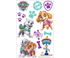 Nickelodeon Dekoracje Dekoracje ścienne Psi Patrol, aranżacja - Skye, Everest / PIANKA