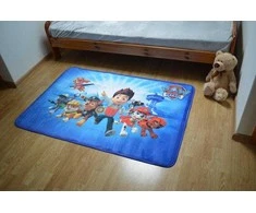 Nickelodeon vaikiškas kilimas itin minkštas PSI PATROL Mėlynas 100 x 150 cm