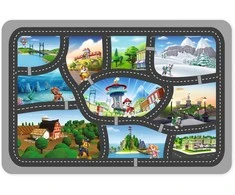 Nickelodeon Dywany Dywan Ultra Miękki 100x150 cm - Psi Patrol Podróże