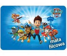 Nickelodeon Dywany Mata Filcowa 75x112 cm - Psi Patrol Mėlyna