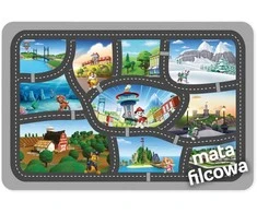 Nickelodeon Dywany Mata Filcowa 75x112 cm - Psi Patrol Podróże