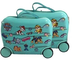 Nickelodeon PAW Patrol kelioninis lagaminas su ratukais vaikams | Turkio spalvos