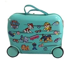 Nickelodeon PAW Patrol kelioninis lagaminas su ratukais vaikams | Turkio spalvos