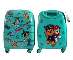 Nickelodeon PAW Patrol kelioninis lagaminas su ratukais vaikams | Turkio spalvos
