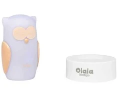 Olala Boutique Lampka nocna LED - OLALA - Sowa Come, balta