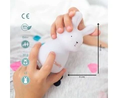 Olala Boutique 3 LED lovos lempų rinkinys „Olala“ - zuikis, lengvas kelias