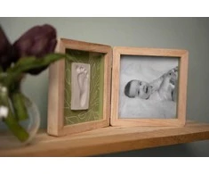 Home Styling Collection Podwójna ramka na odcisk i zdjęcie Petit Artichaut - Liście
