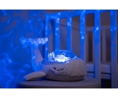 Projektorius su pozytywką - Wieloryb balta ECO - Cloud b® Tranquil Whale™