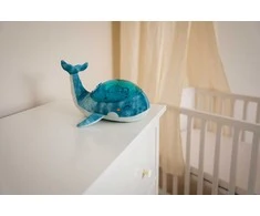 Projektorius su pozytywką - Wieloryb mėlyna ECO - Cloud b® Tranquil Whale™