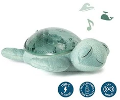 Cloud B migdukas projektorius su garsais Tranquil Turtle, žalios spalvos