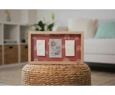 Home Styling Collection Ramka na dwa odciski i zdjęcie Petit Artichaut - Tęcza