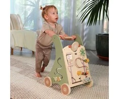 Tiny Love Boho Drewniany edukacyjny chodzik-pchacz 2w1 - Boho Chic