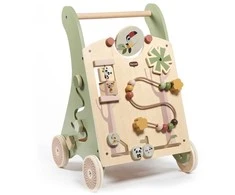 Tiny Love Boho Drewniany edukacyjny chodzik-pchacz 2w1 - Boho Chic