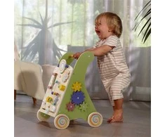 Tiny Love Drewniany edukacyjny chodzik-pchacz 2w1 - Born to Party