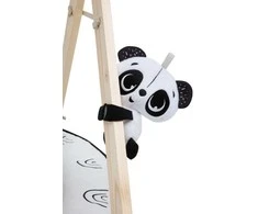 Tiny Love Decor Baby Gym Su mediniu stovu juoda-balta