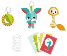 Tiny Love TINY LOVE – PAKABAIKLIŲ RINKINYS SU LINKSMAIS PIUVOS KORTELĖJE