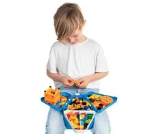 Trunki Nešiojama dėžutė, konteineris TeeBee žaislams - mėlynos spalvos