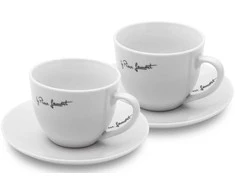 Lamart LT9207 puodelis su lėkštute 300 ml KAFFE, 2 vnt.