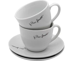 Lamart LT9207 puodelis su lėkštute 300 ml KAFFE, 2 vnt.