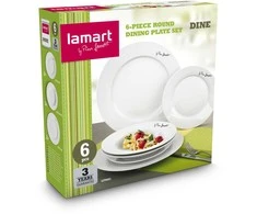 Lėkščių komplektas Lamart LT9001, 6 dalių