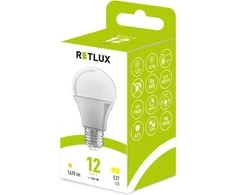RLL 606 A60 E27 bulb 12W WW D RETLUX