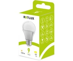 RLL 603 A60 E27 bulb 9W WW D RETLUX