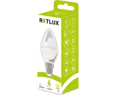 RLL 626 C37 E14 candle 6W WW D RETLUX