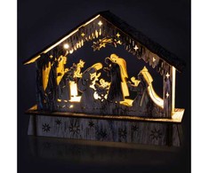 RXL 336 medinė lovelė su 6 LED lempute WW RETLUX