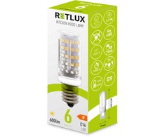 RLL 459 E14 6W hood orkaitė WW RETLUX