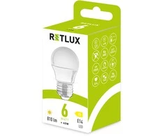 Retlux G45 E27 miniG 6W WW D-RLL 638 G45 E27 miniG 6W WW D