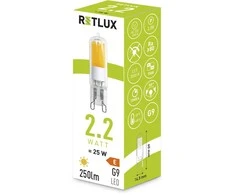 RLL 455 G9 COB 2,2W LED WW RETLUX
