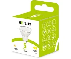 RLL 613 GU10 bulb 5W WW D RETLUX