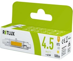 RLL 457 R7S J78 4,5W LED COB WW RETLUX