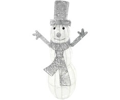 RXL 402 Snowman 80 LED 75cm RETLUX