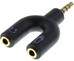 Jack SAV 188-000 3,5 lizdo 4P M-2x F P SENCOR