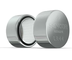 Šarminė baterija, LR44, LR44, 1,5 V, Sencor, lizdinė plokštelė, 2 pakuotės