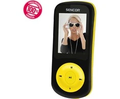 MP3/MP4 grotuvas Sencor SFP 5870BL. Geltonas