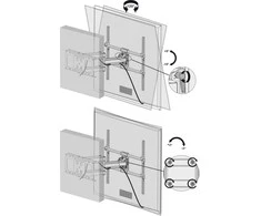Laikiklis SHO 8610 PROFI MOUNT TV STELL