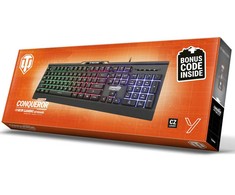Yenkee Klaviatūra žaidimams CONQUEROR-YKB WT200