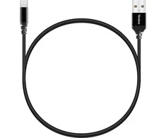„Yenkee USB-A“ – „Lightning“ USB laidas, 1 m juodas (30015967)