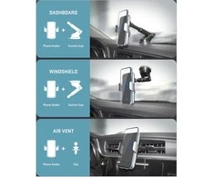 YSM 611 automobilio telefono laikiklis 15W YENKEE