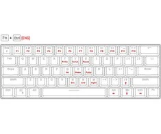 YKB 3600US Klaviatūra žaidimams ATOM YENKEE