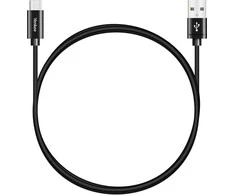 USB kabelis Sencor USB-A - USB-C 2 m Juodas (YCU 302 BK)