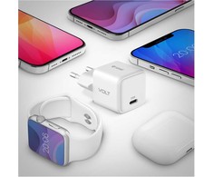 Yenkee Įkroviklis jungiama į tinklą USB C 20W 3A Power Delivery 3.0 QC 3.0 Balta